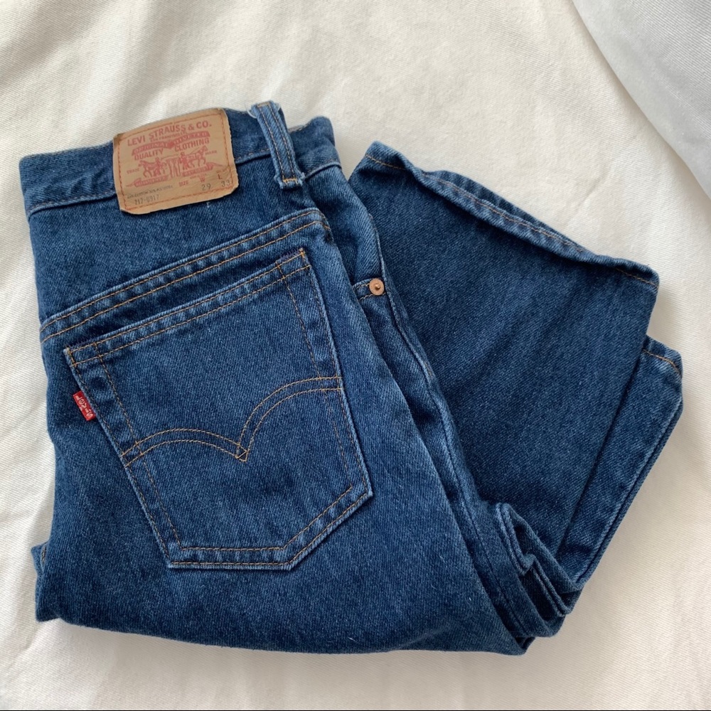 Vintage Dark Wash Levis